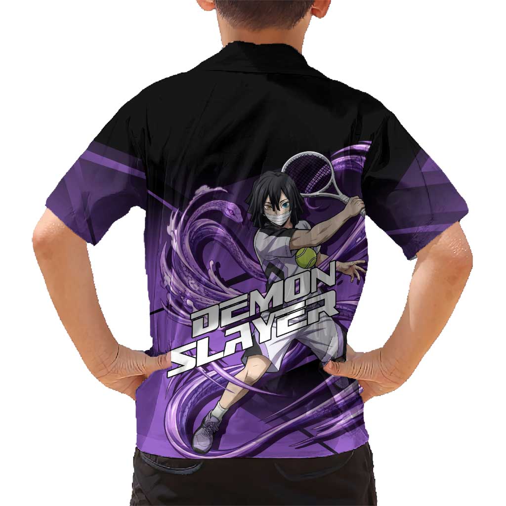 Obanai Iguro Serpent Strike Hawaiian Shirt Sporty Anime Mashup Style