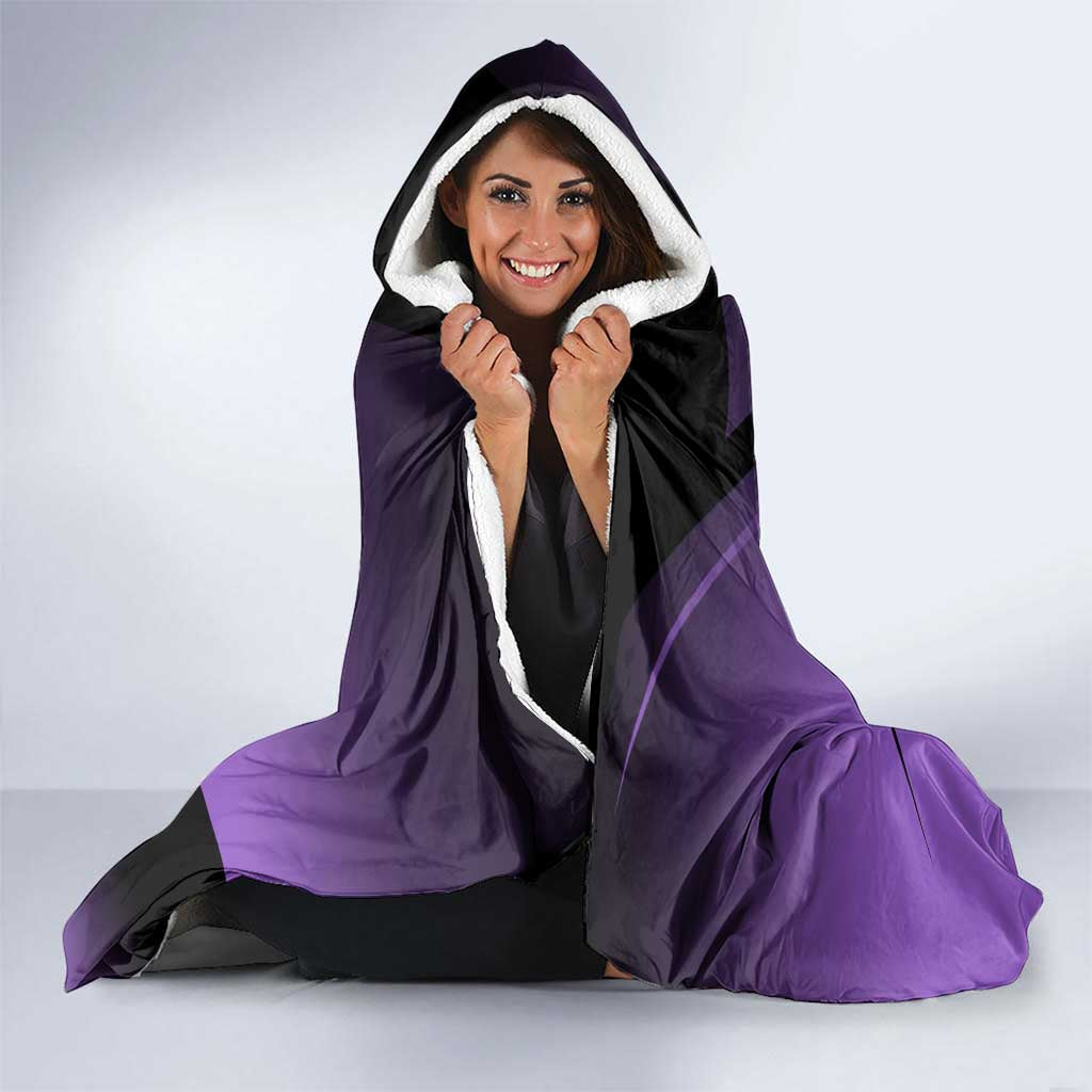 Obanai Iguro Serpent Strike Hooded Blanket Sporty Anime Mashup Style