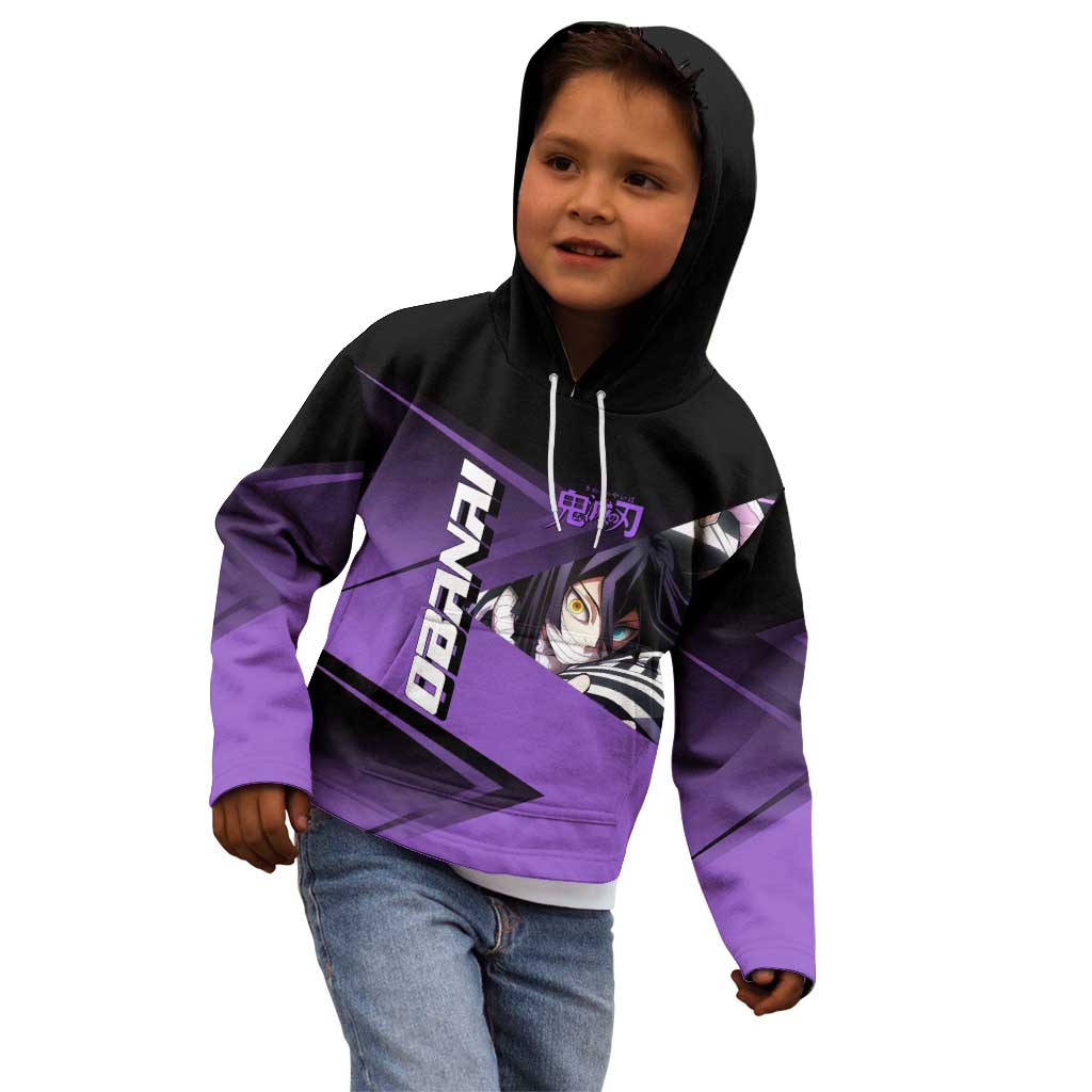 Obanai Iguro Serpent Strike Kid Hoodie Sporty Anime Mashup Style