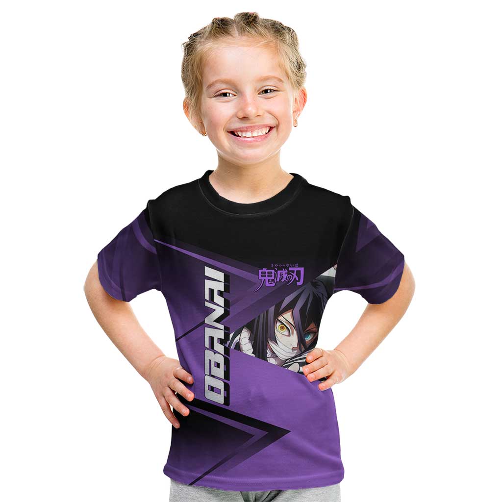 Obanai Iguro Serpent Strike Kid T Shirt Sporty Anime Mashup Style
