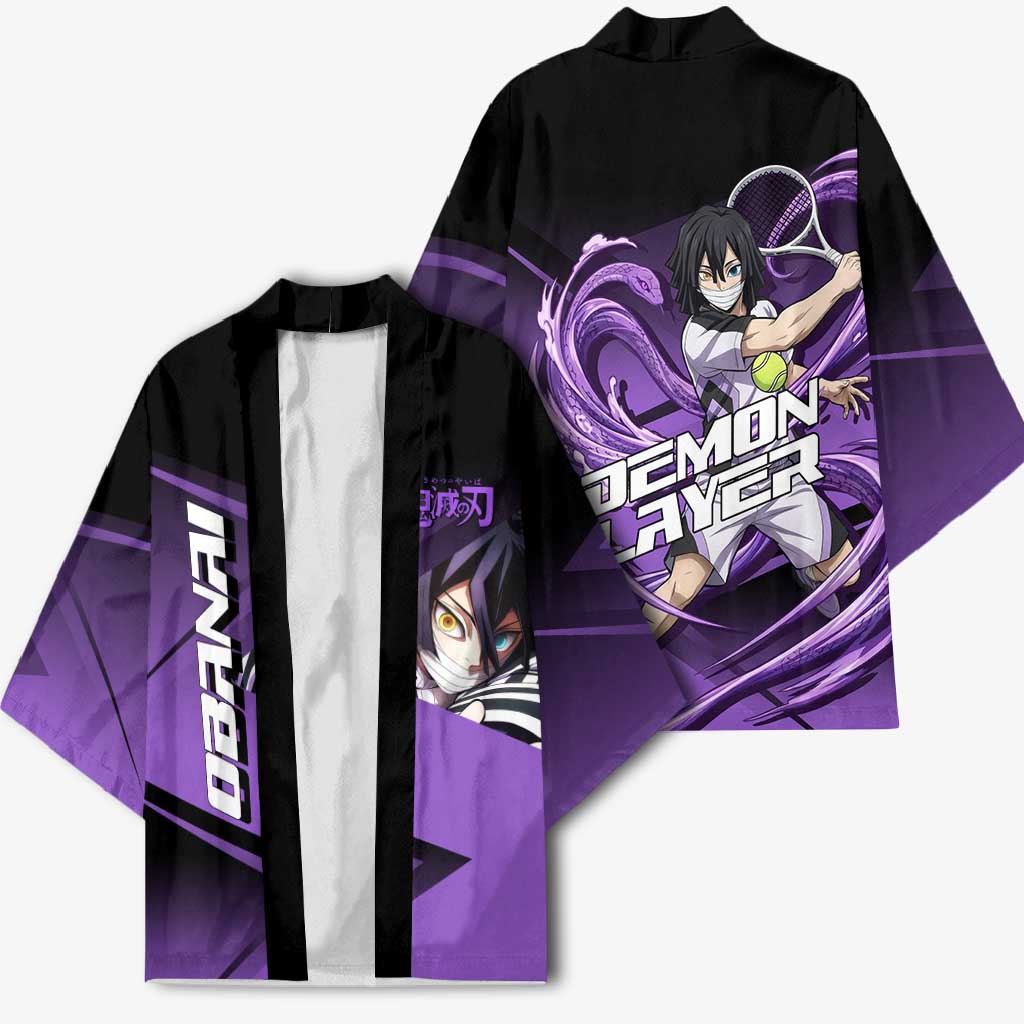 Obanai Iguro Serpent Strike Kimono Sporty Anime Mashup Style
