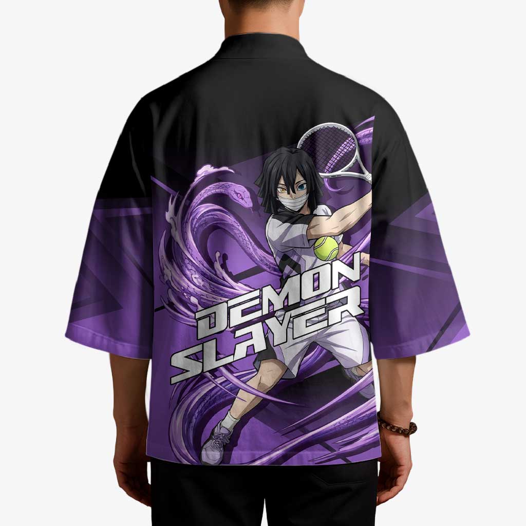 Obanai Iguro Serpent Strike Kimono Sporty Anime Mashup Style