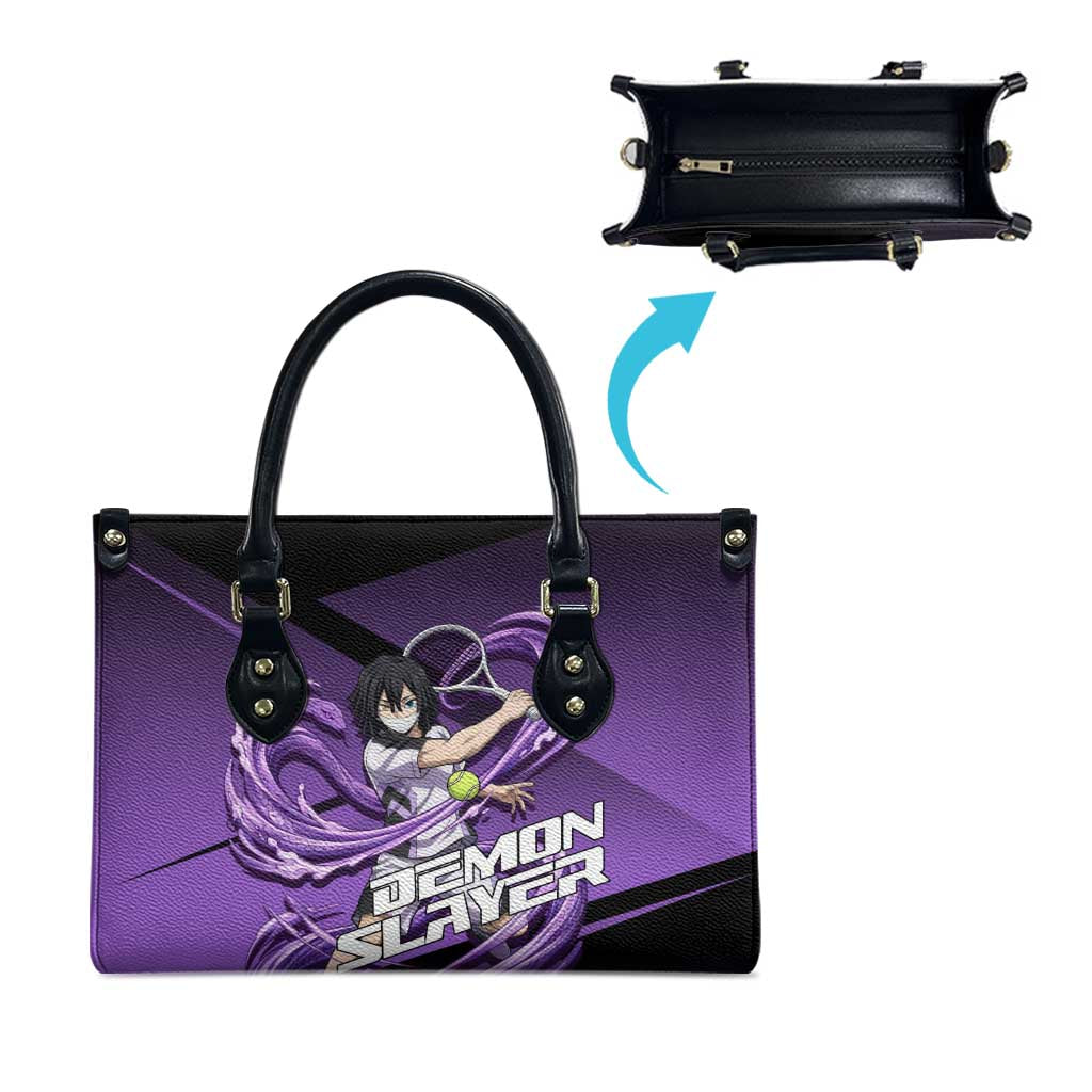Obanai Iguro Serpent Strike Leather Bag Sporty Anime Mashup Style