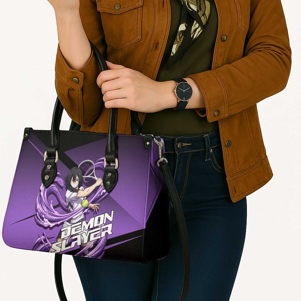 Obanai Iguro Serpent Strike Leather Bag Sporty Anime Mashup Style
