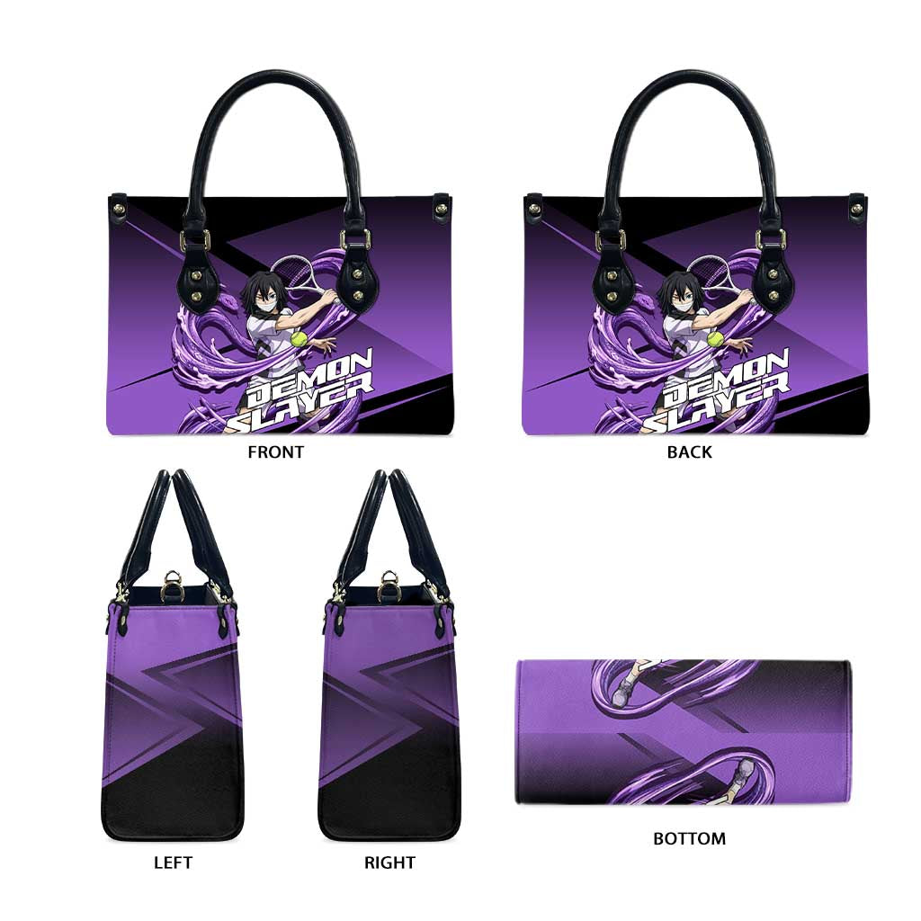 Obanai Iguro Serpent Strike Leather Bag Sporty Anime Mashup Style