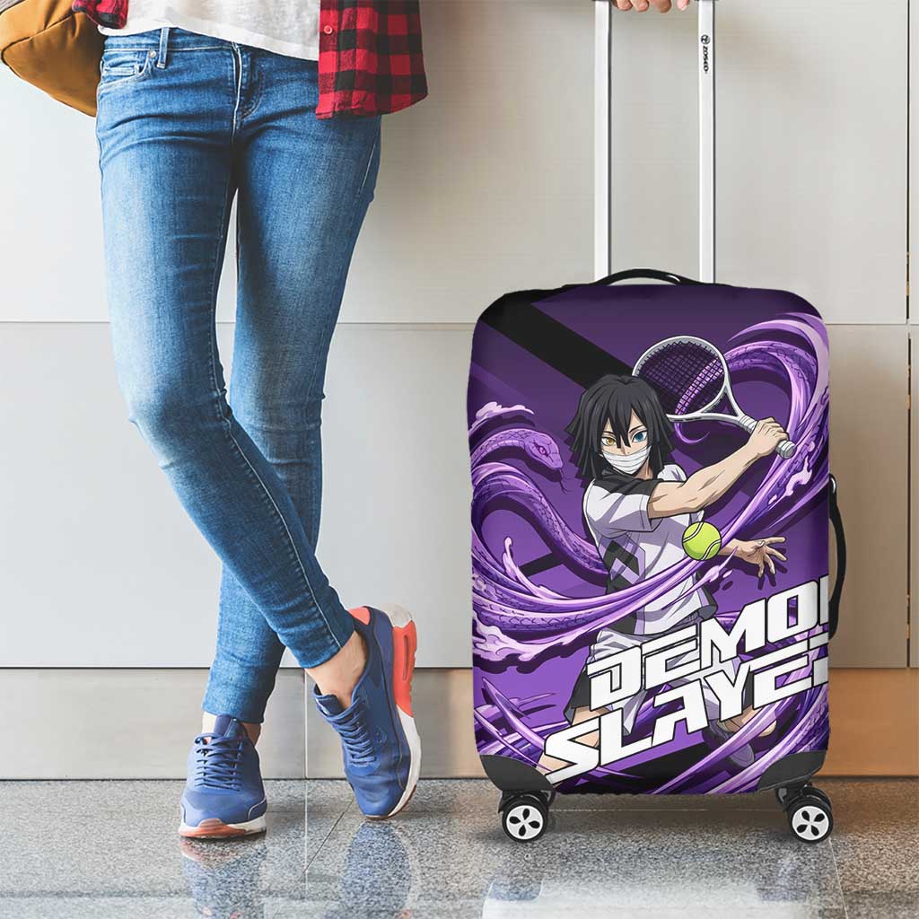 Obanai Iguro Serpent Strike Luggage Cover Sporty Anime Mashup Style