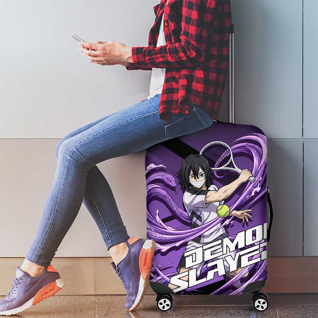 Obanai Iguro Serpent Strike Luggage Cover Sporty Anime Mashup Style