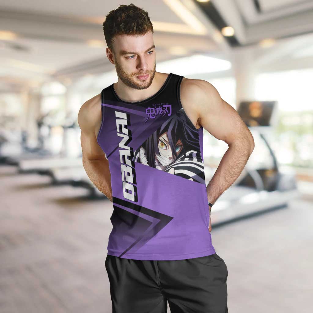 Obanai Iguro Serpent Strike Men Tank Top Sporty Anime Mashup Style