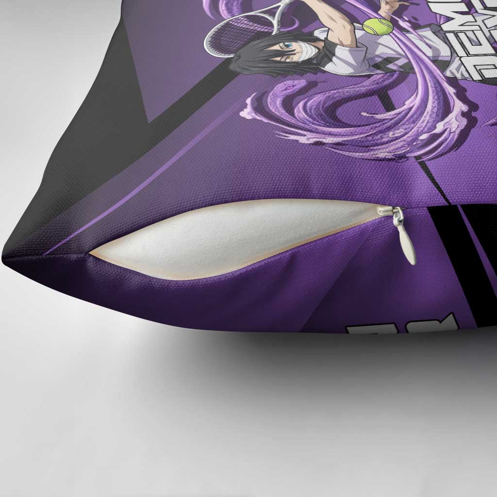 Obanai Iguro Serpent Strike Pillow Cover Sporty Anime Mashup Style