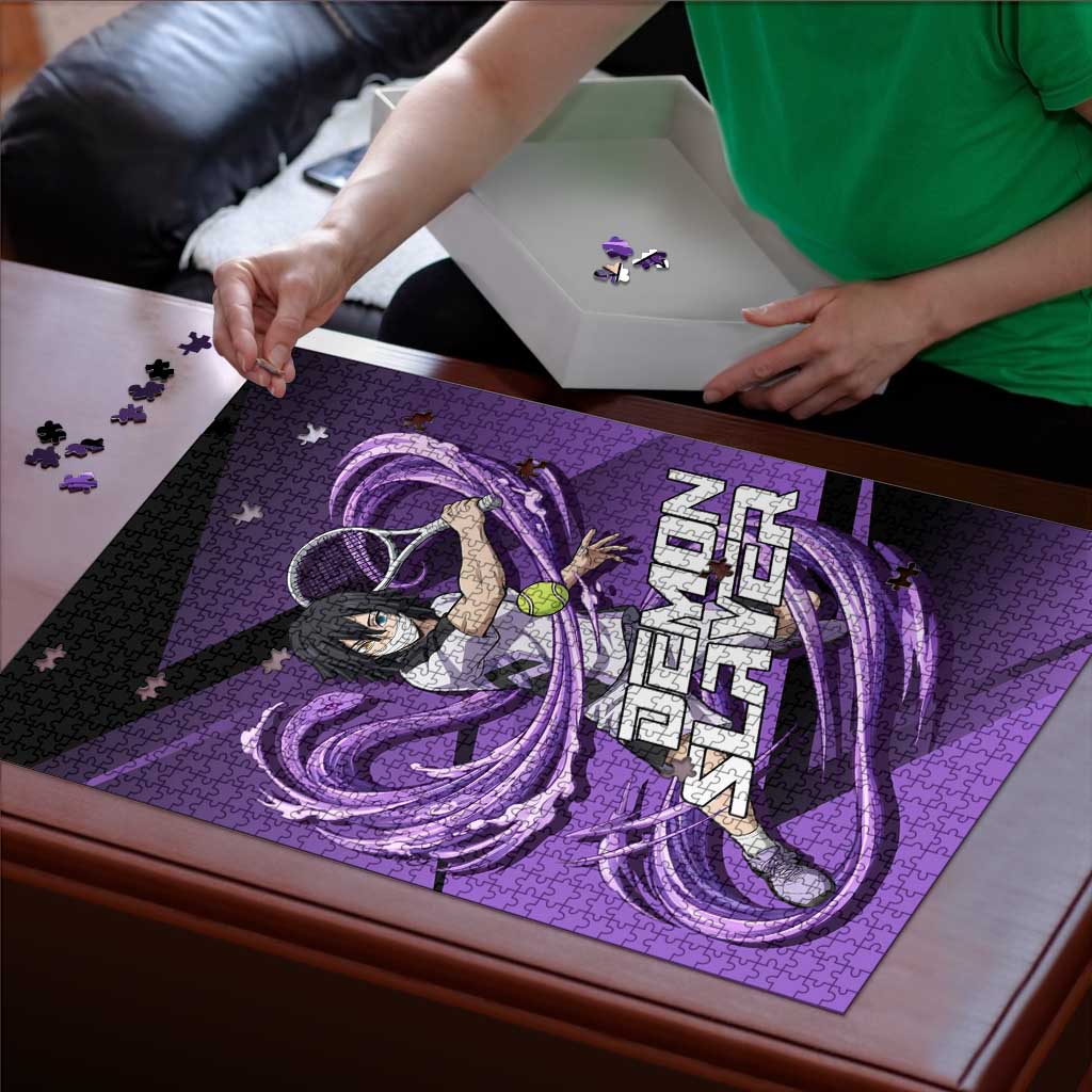 Obanai Iguro Serpent Strike Puzzle Sporty Anime Mashup Style