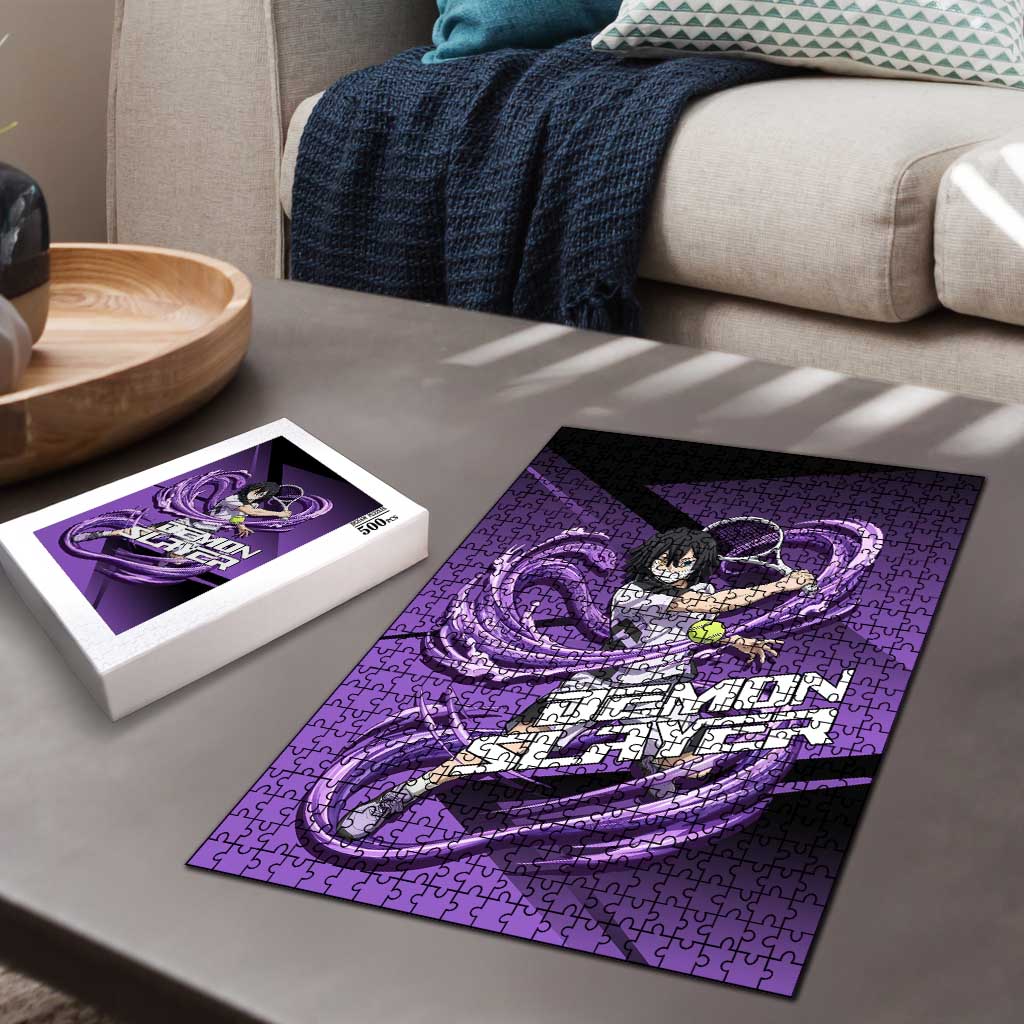Obanai Iguro Serpent Strike Puzzle Sporty Anime Mashup Style