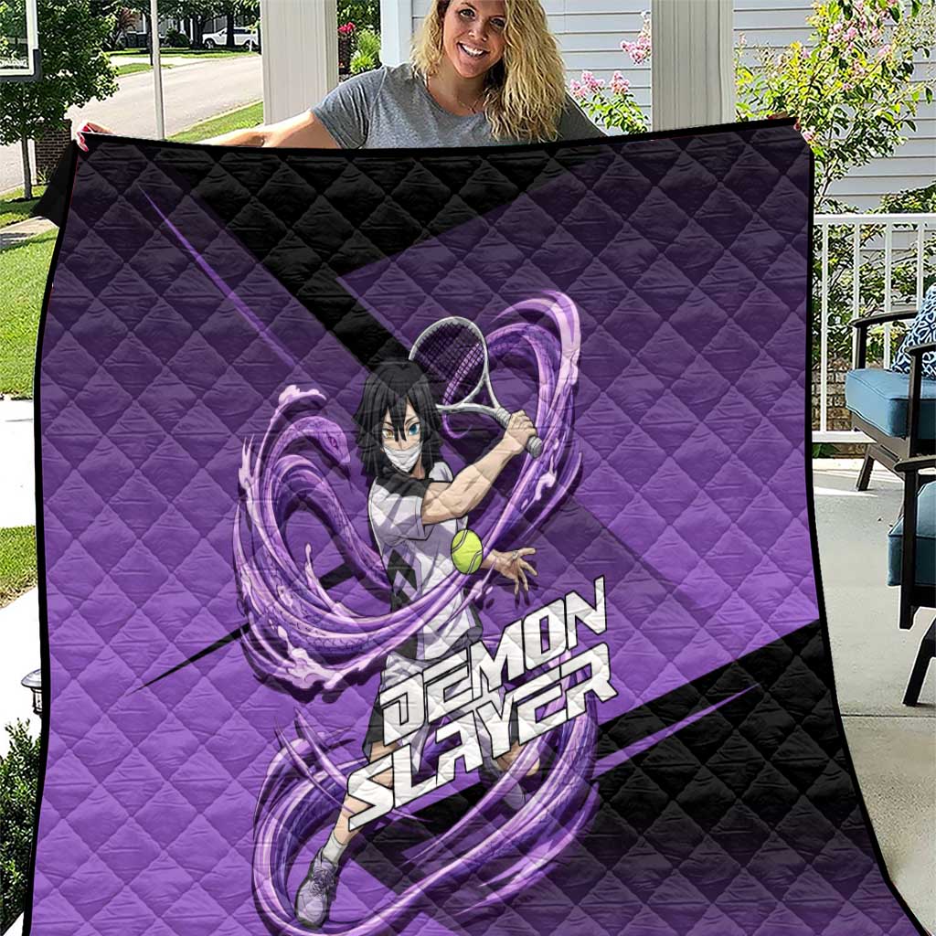 Obanai Iguro Serpent Strike Quilt Sporty Anime Mashup Style