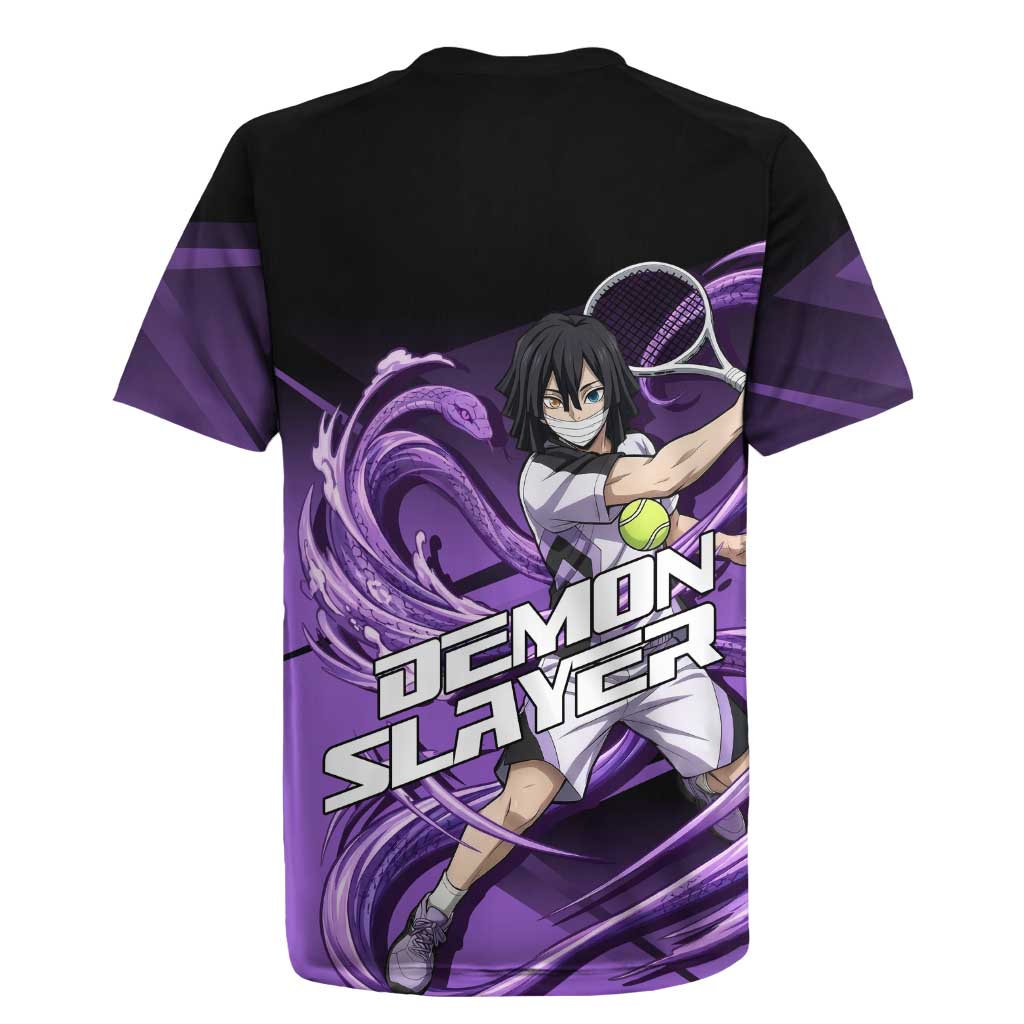Obanai Iguro Serpent Strike Rugby Jersey Sporty Anime Mashup Style