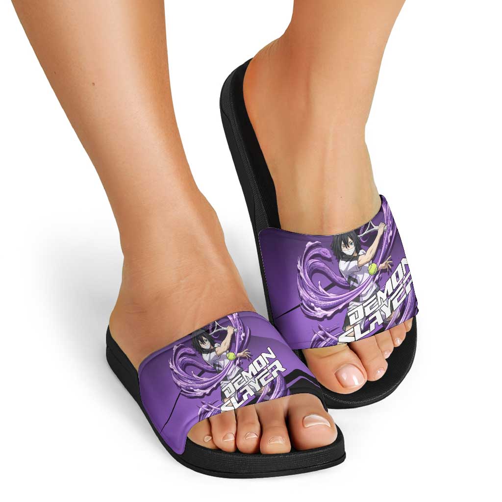 Obanai Iguro Serpent Strike Slide Sandals Sporty Anime Mashup Style
