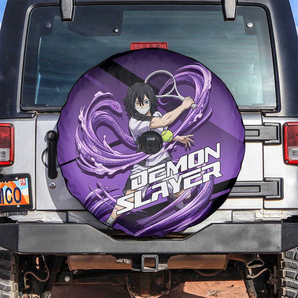 Obanai Iguro Serpent Strike Spare Tire Cover Sporty Anime Mashup Style