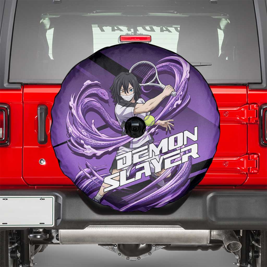 Obanai Iguro Serpent Strike Spare Tire Cover Sporty Anime Mashup Style