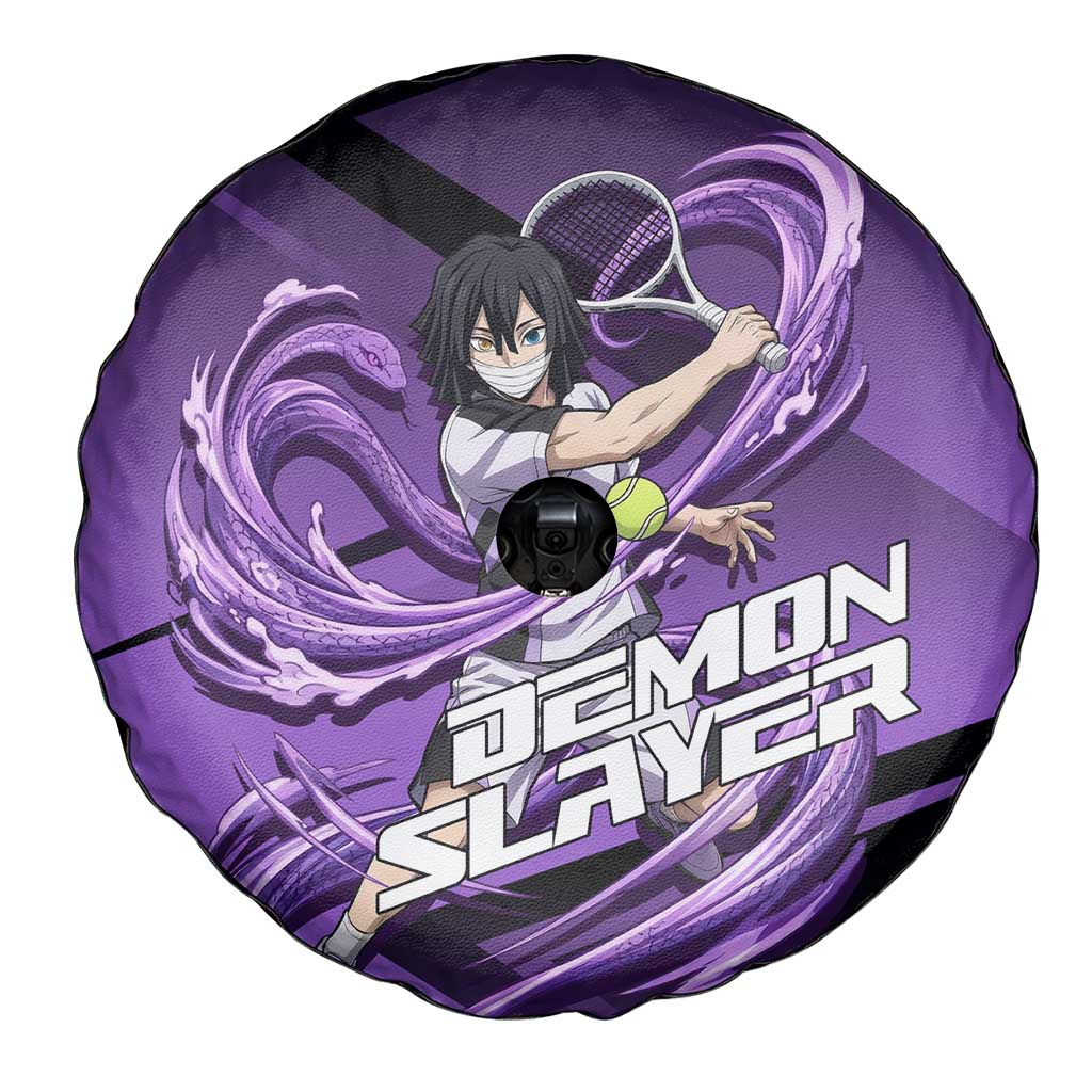 Obanai Iguro Serpent Strike Spare Tire Cover Sporty Anime Mashup Style