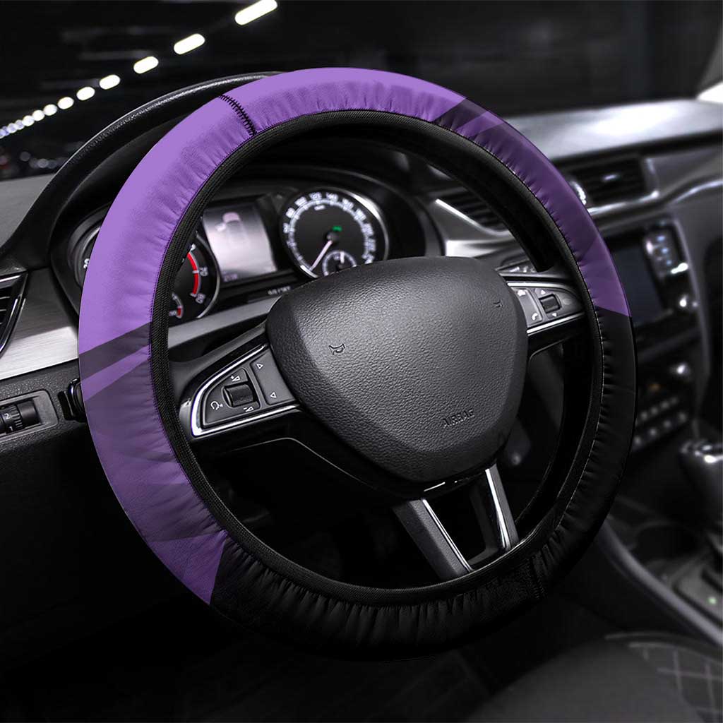 Obanai Iguro Serpent Strike Steering Wheel Cover Sporty Anime Mashup Style