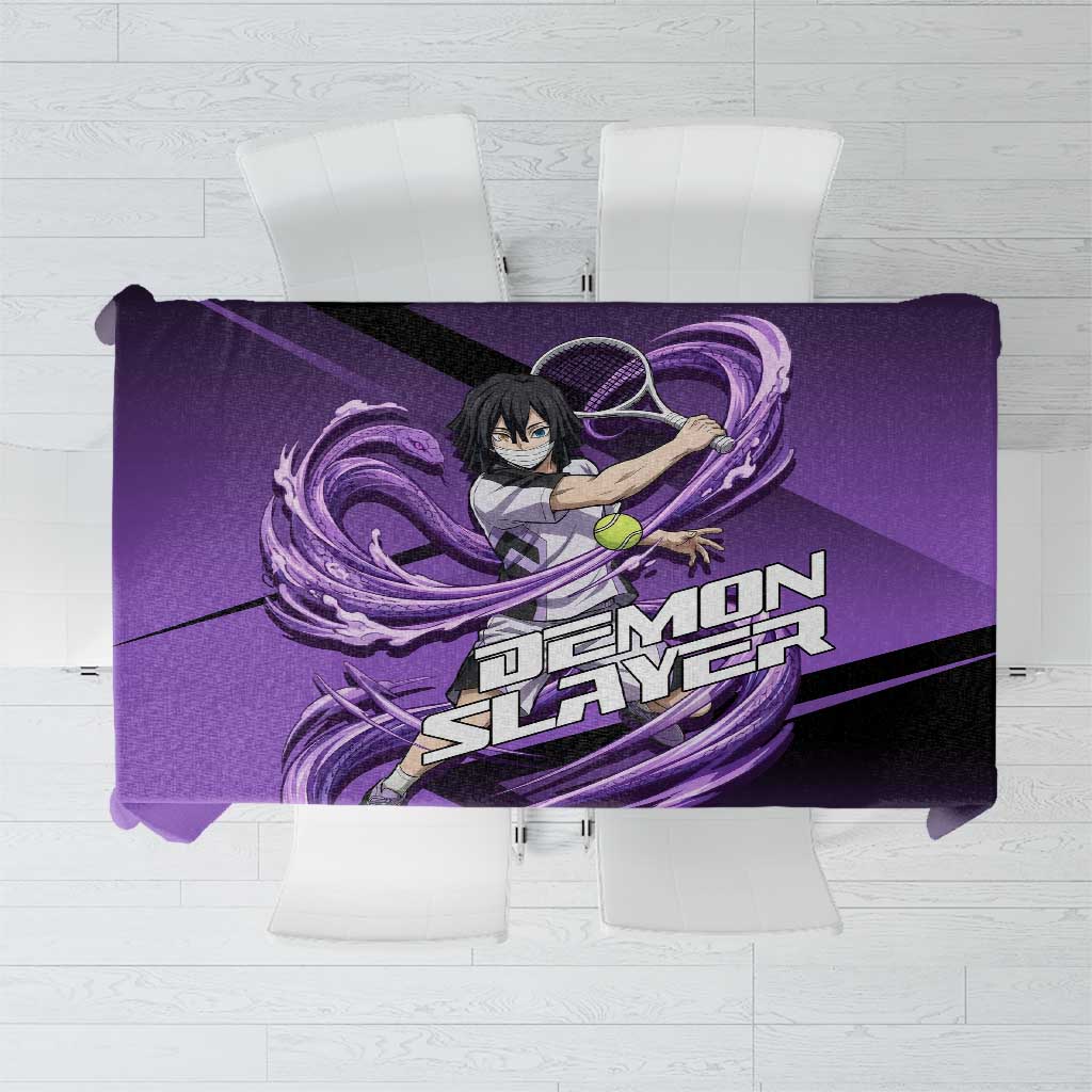 Obanai Iguro Serpent Strike Tablecloth Sporty Anime Mashup Style