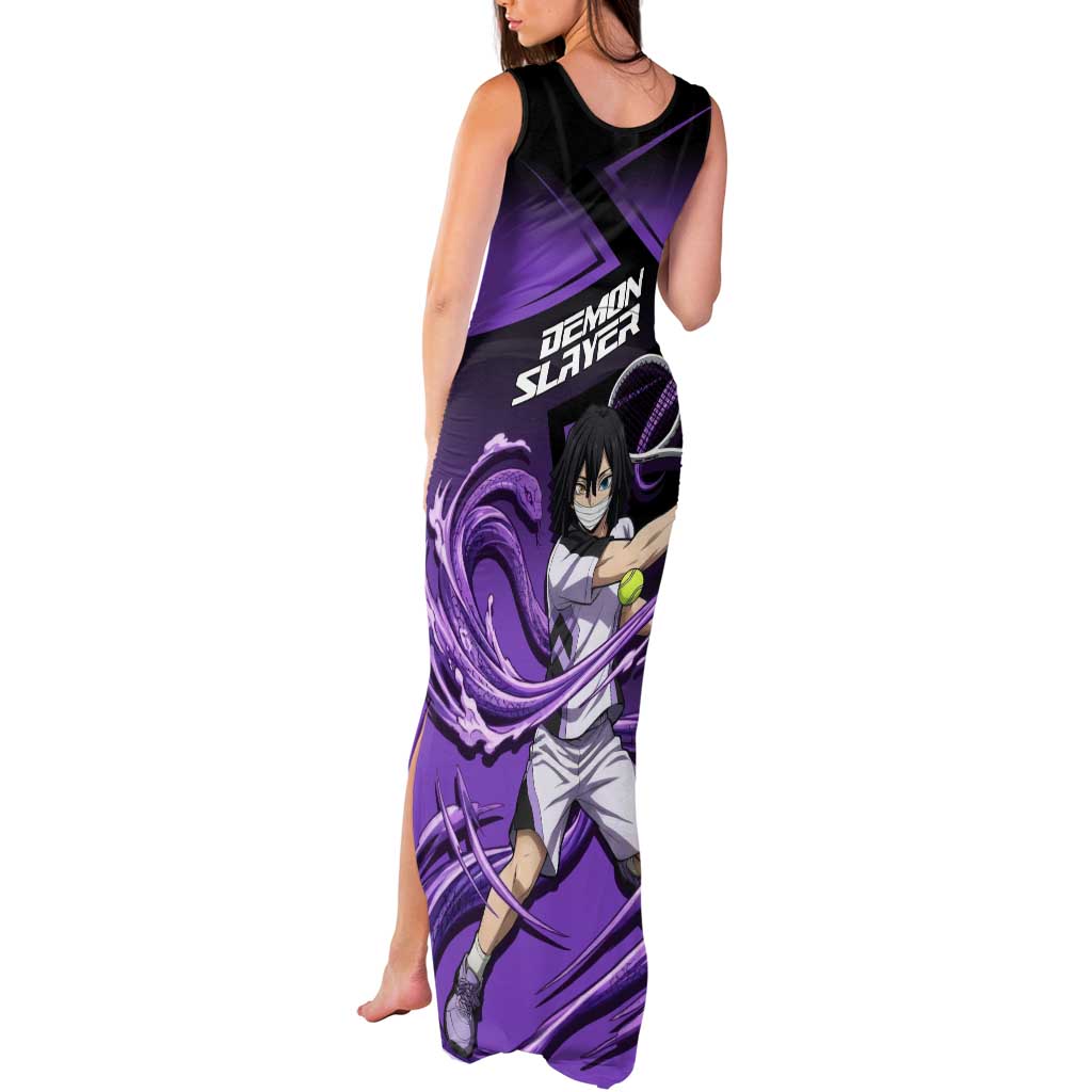 Obanai Iguro Serpent Strike Tank Maxi Dress Sporty Anime Mashup Style