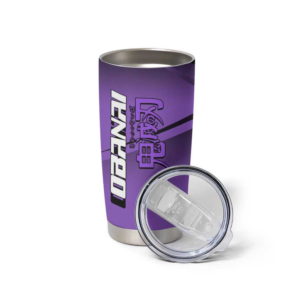 Obanai Iguro Serpent Strike Tumbler Cup Sporty Anime Mashup Style