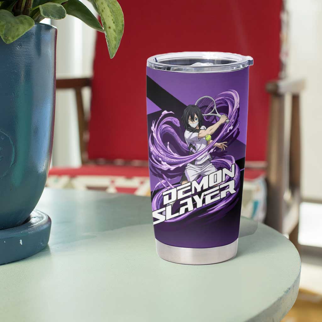 Obanai Iguro Serpent Strike Tumbler Cup Sporty Anime Mashup Style