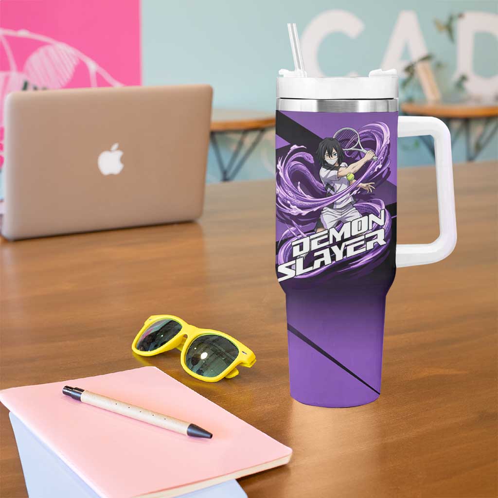 Obanai Iguro Serpent Strike Tumbler With Handle Sporty Anime Mashup Style