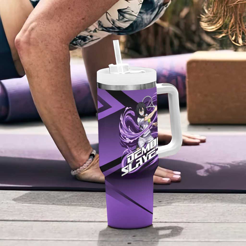 Obanai Iguro Serpent Strike Tumbler With Handle Sporty Anime Mashup Style