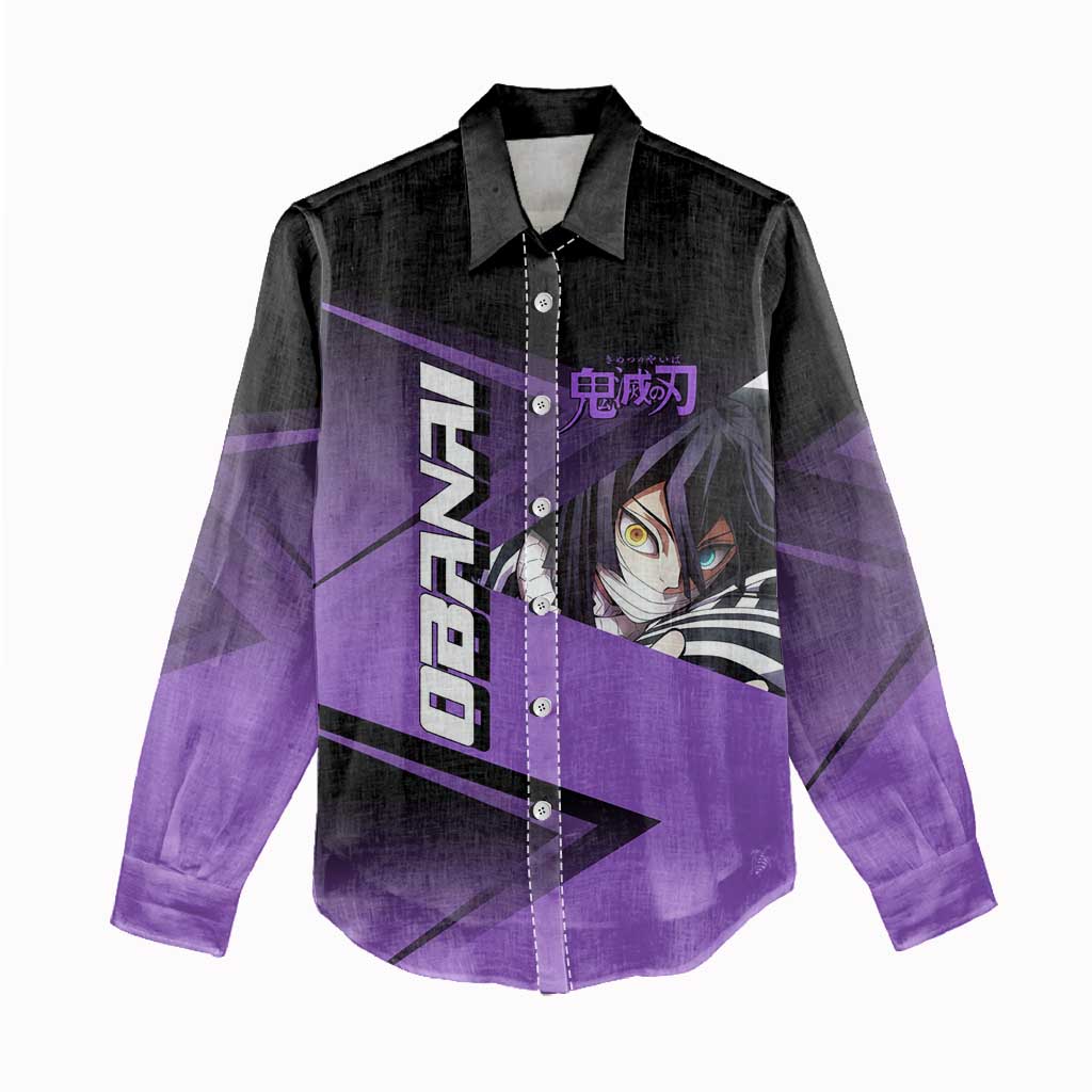 Obanai Iguro Serpent Strike Women Casual Shirt Sporty Anime Mashup Style