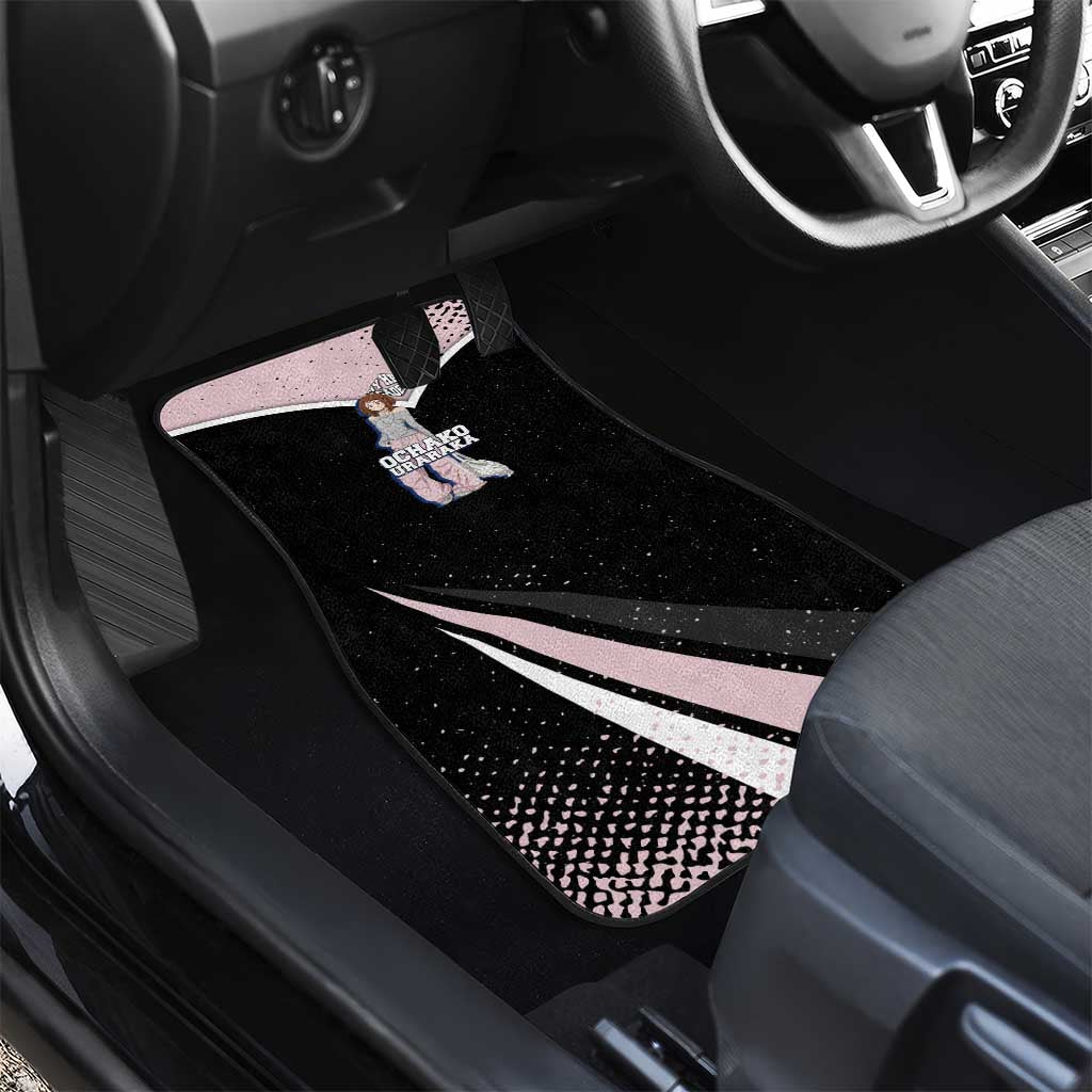 Ochako Uraraka My Hero Academia Car Mats Anime Grunge Splatter Graphic Style