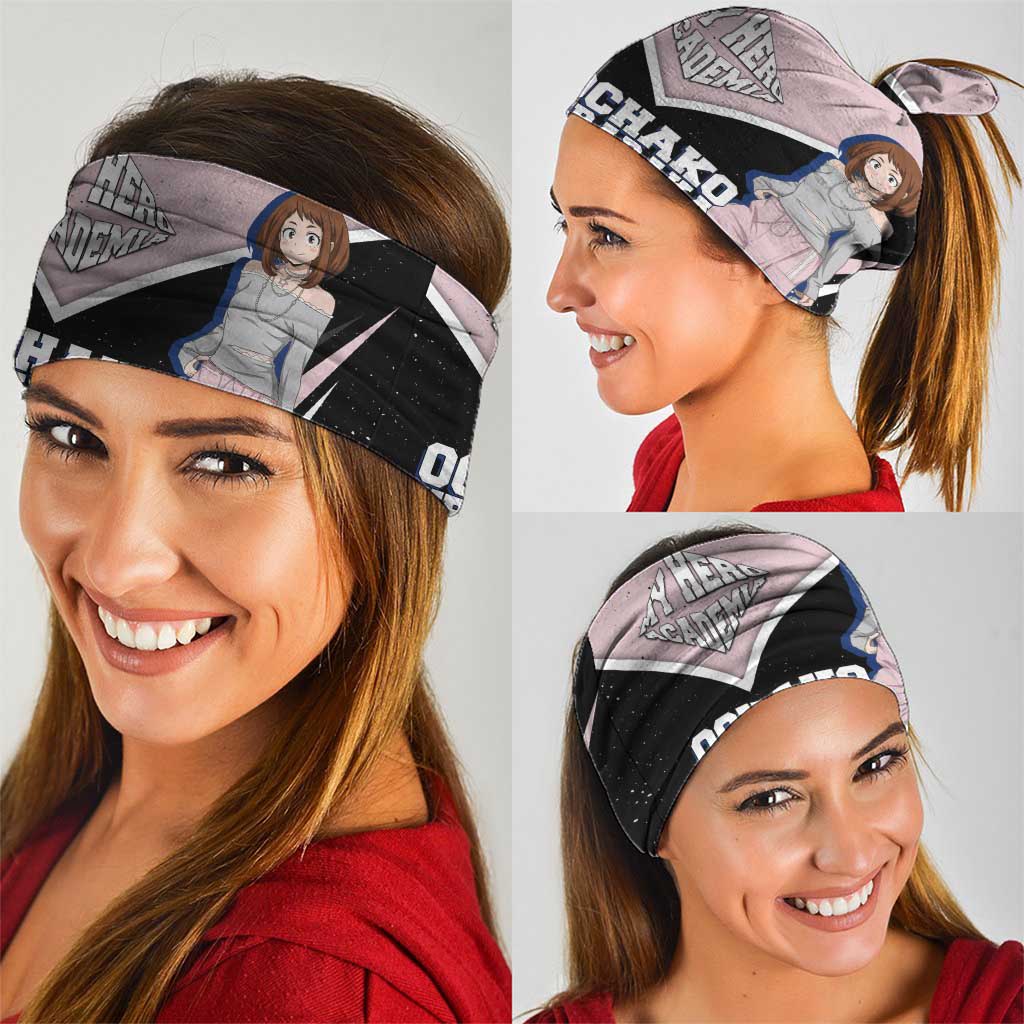 Ochako Uraraka My Hero Academia Neck Gaiter Anime Grunge Splatter Graphic Style
