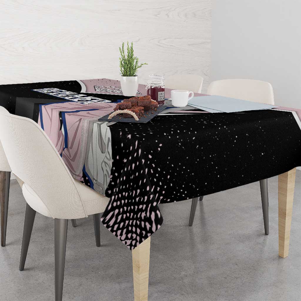 Ochako Uraraka My Hero Academia Tablecloth Anime Grunge Splatter Graphic Style