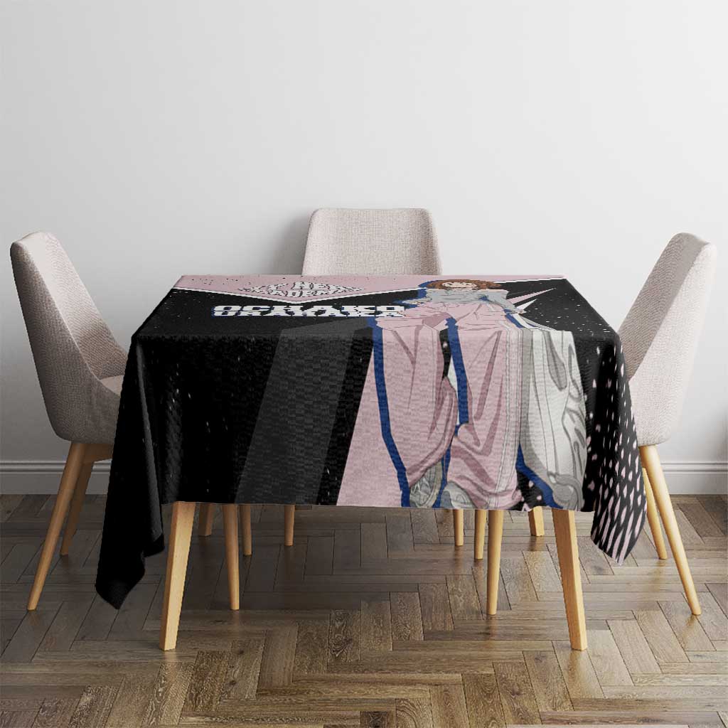 Ochako Uraraka My Hero Academia Tablecloth Anime Grunge Splatter Graphic Style