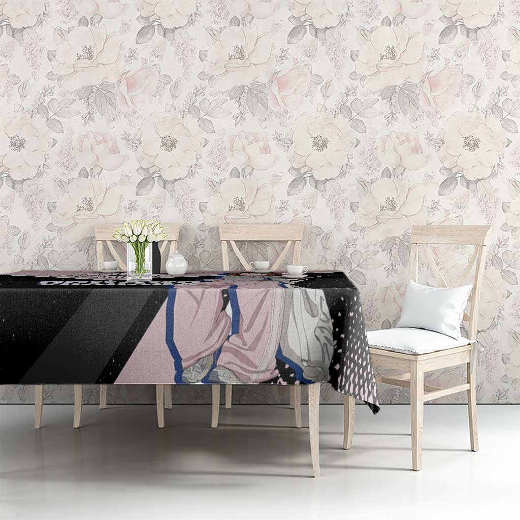 Ochako Uraraka My Hero Academia Tablecloth Anime Grunge Splatter Graphic Style