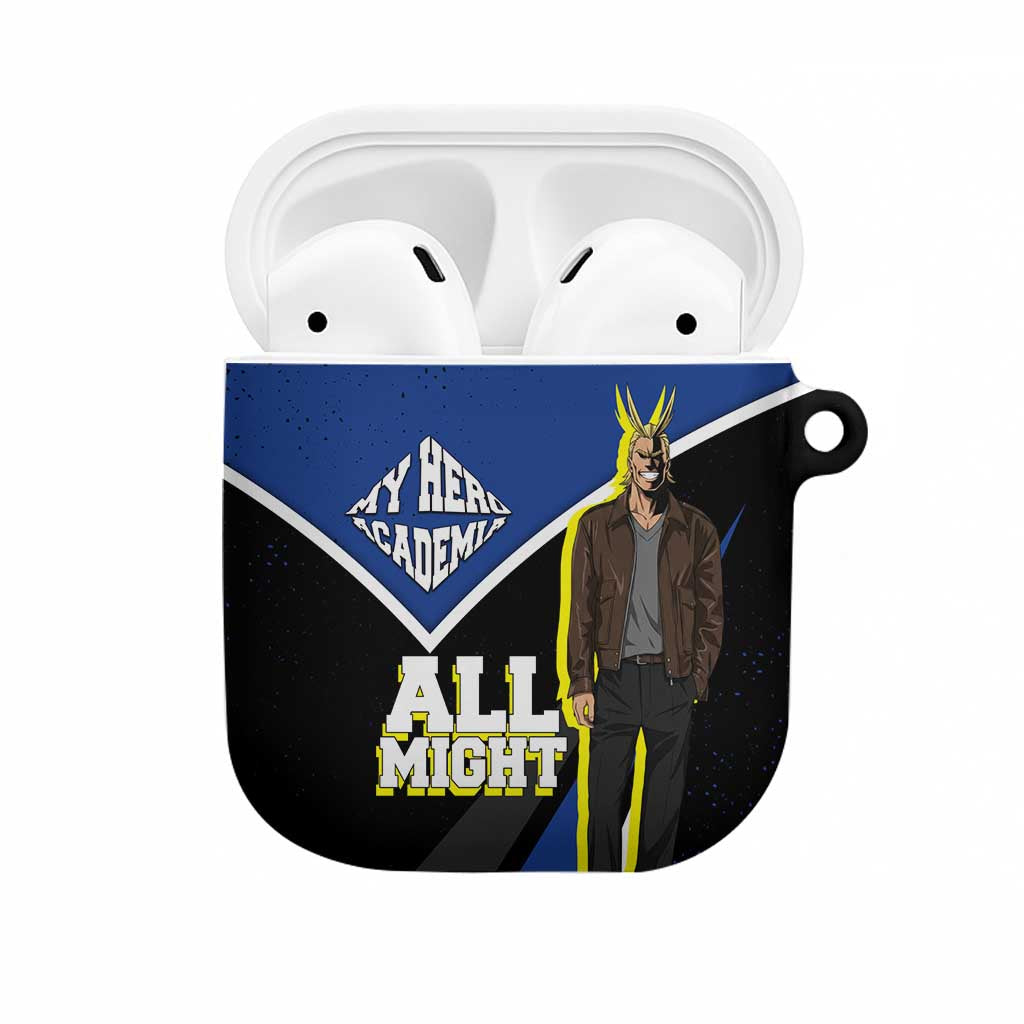 All Might My Hero Academia AirPods Case Anime Grunge Splatter Graphic Style