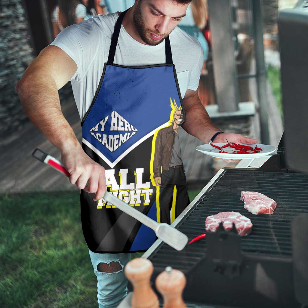 All Might My Hero Academia Apron Anime Grunge Splatter Graphic Style