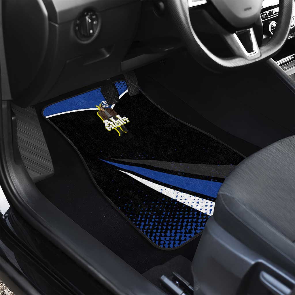 All Might My Hero Academia Car Mats Anime Grunge Splatter Graphic Style