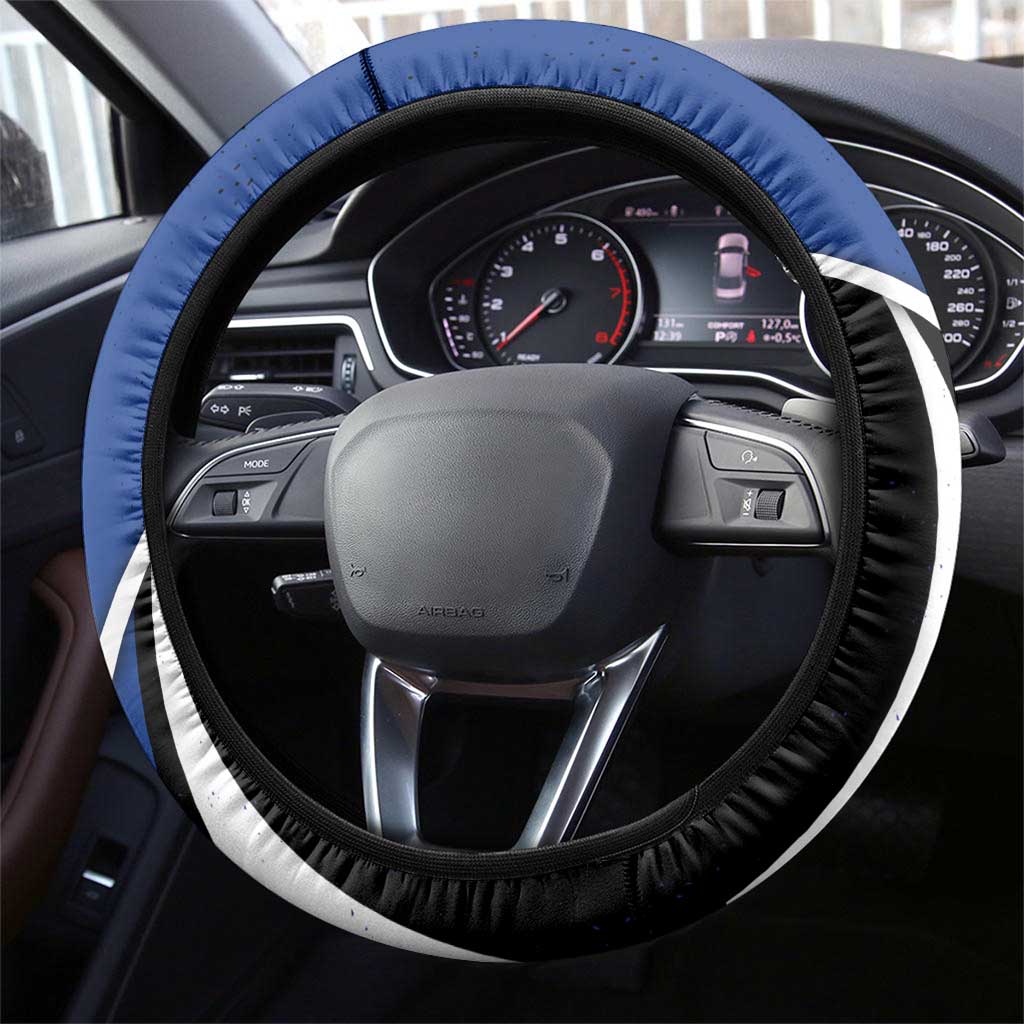 All Might My Hero Academia Steering Wheel Cover Anime Grunge Splatter Graphic Style