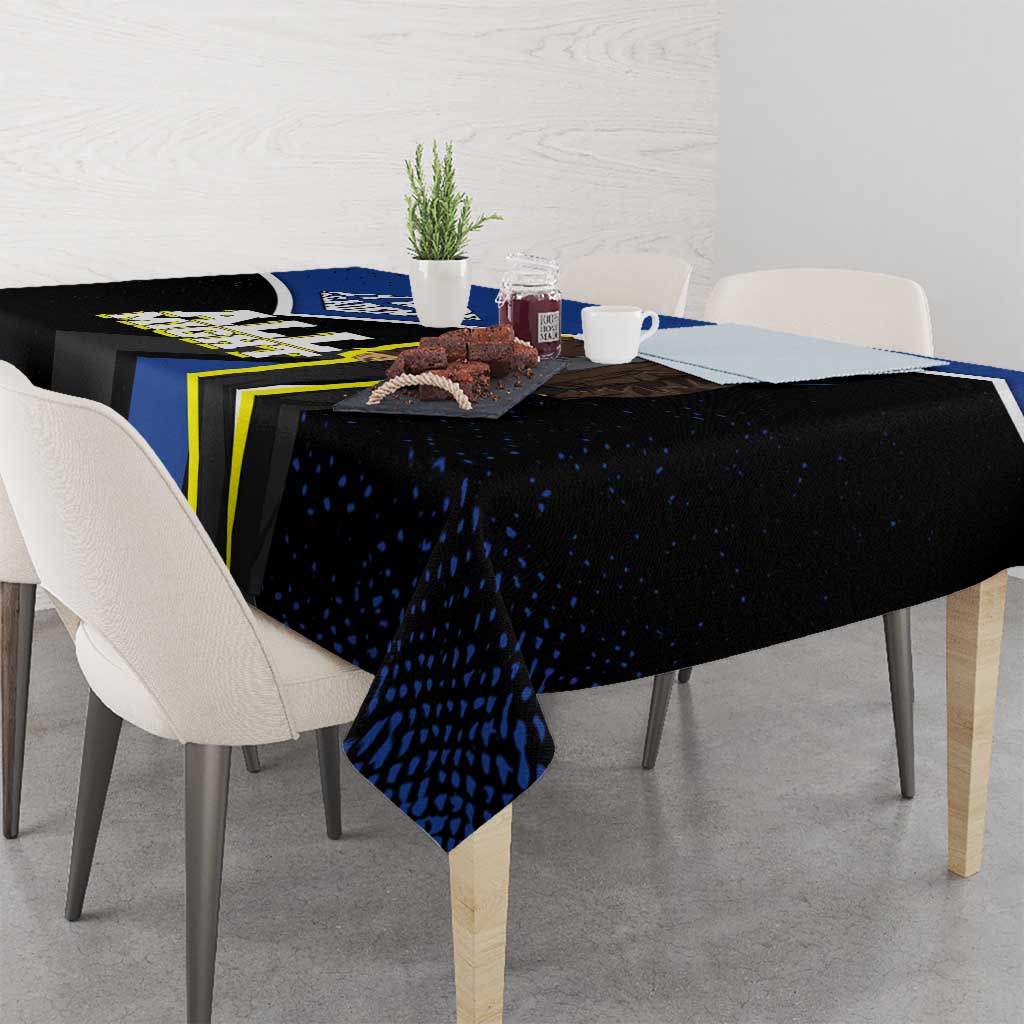 All Might My Hero Academia Tablecloth Anime Grunge Splatter Graphic Style
