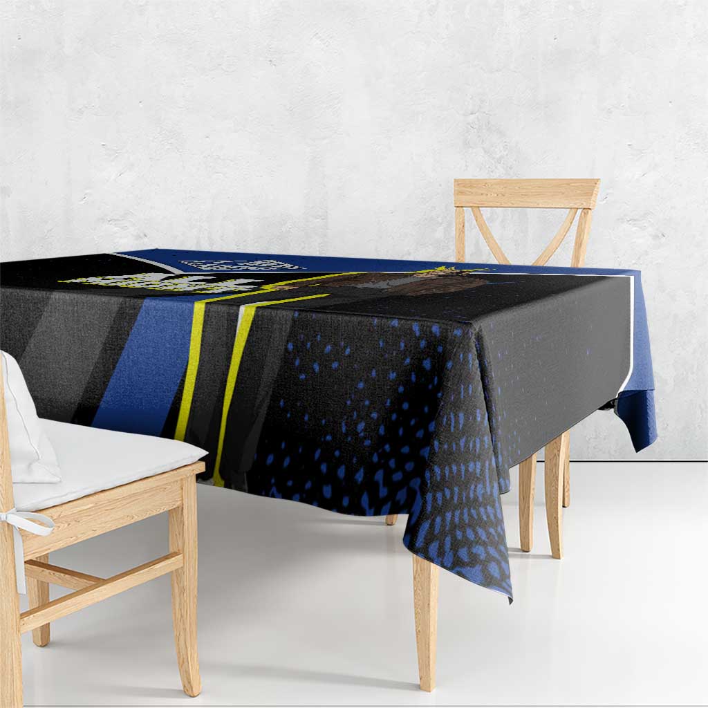 All Might My Hero Academia Tablecloth Anime Grunge Splatter Graphic Style