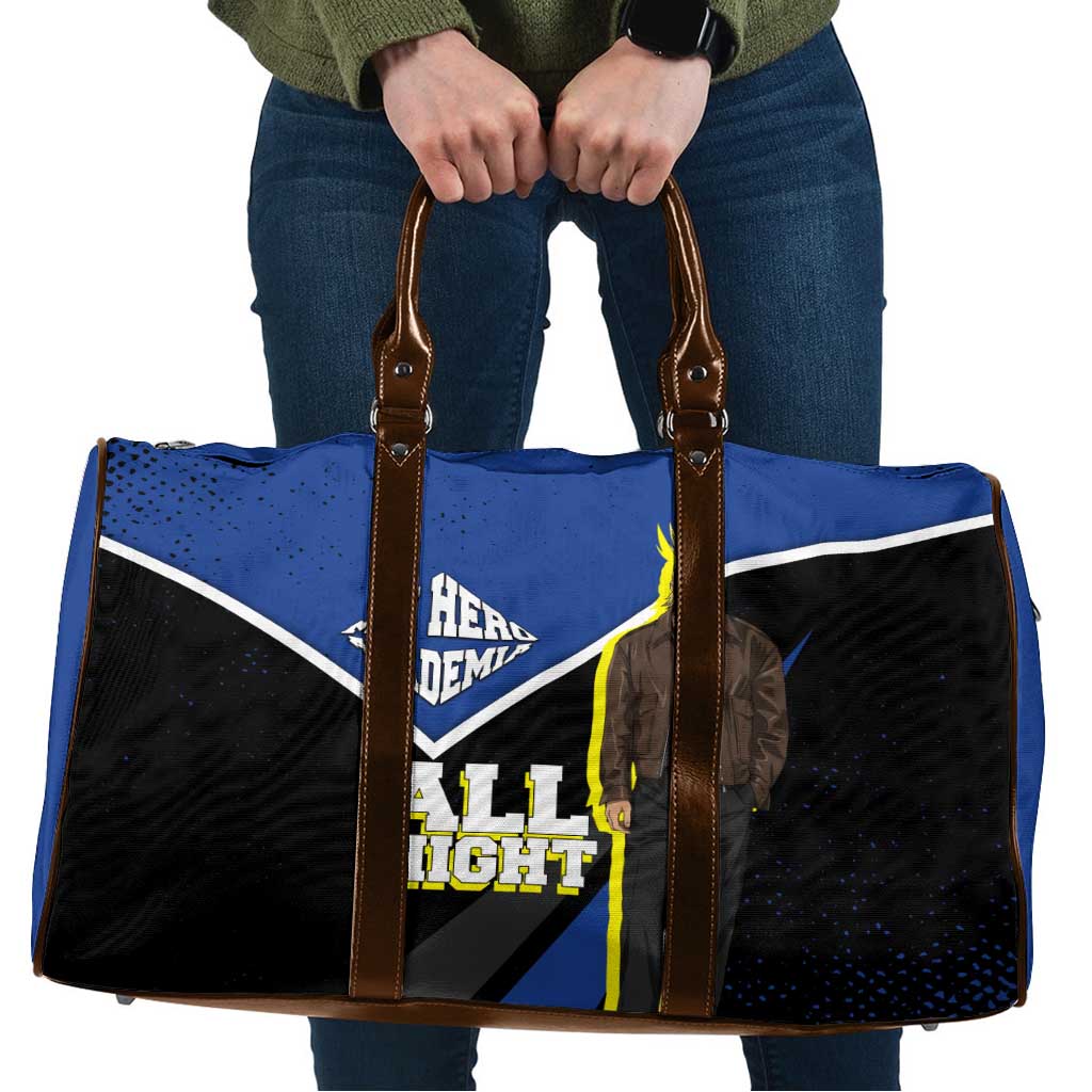 All Might My Hero Academia Travel Bag Anime Grunge Splatter Graphic Style