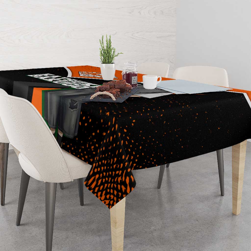 Katsuki Bakugo My Hero Academia Tablecloth Anime Grunge Splatter Graphic Style