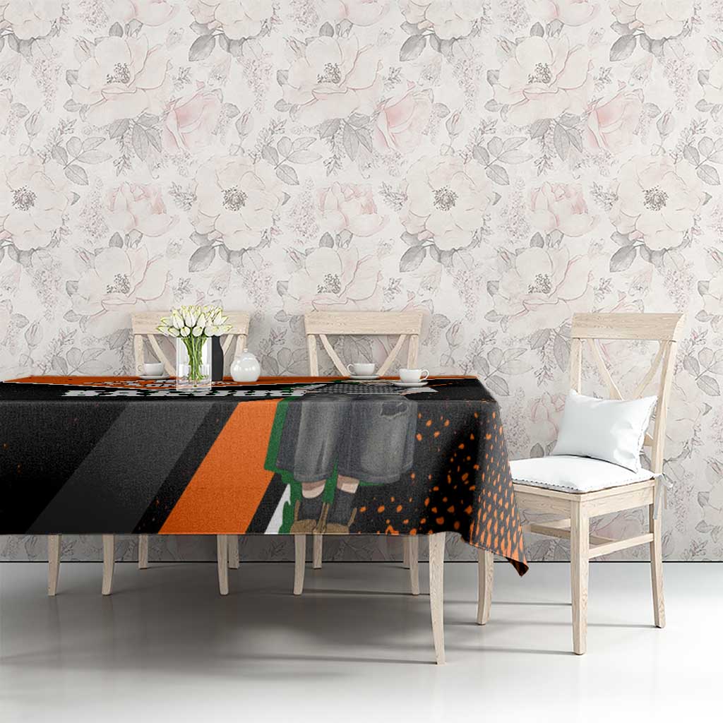 Katsuki Bakugo My Hero Academia Tablecloth Anime Grunge Splatter Graphic Style