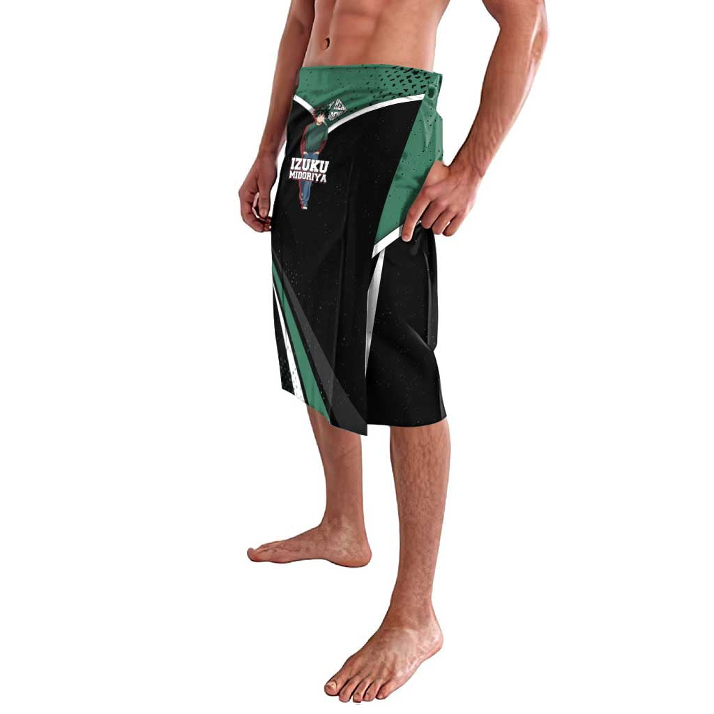 Izuku Midoriya My Hero Academia Lavalava Anime Grunge Splatter Graphic Style
