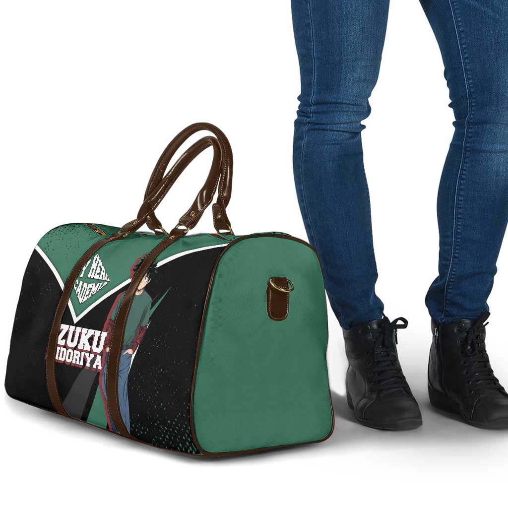 Izuku Midoriya My Hero Academia Travel Bag Anime Grunge Splatter Graphic Style