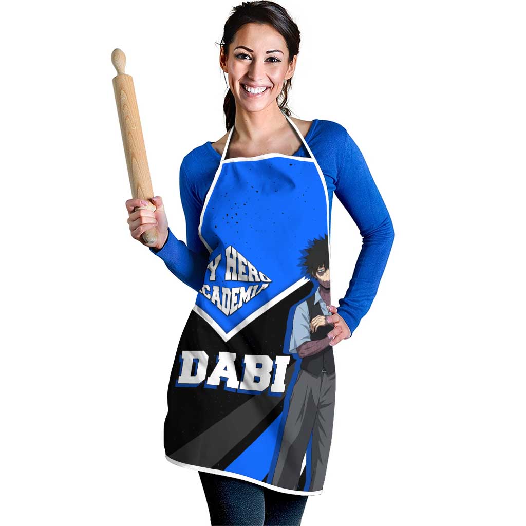 Dabi My Hero Academia Apron Anime Grunge Splatter Graphic Style