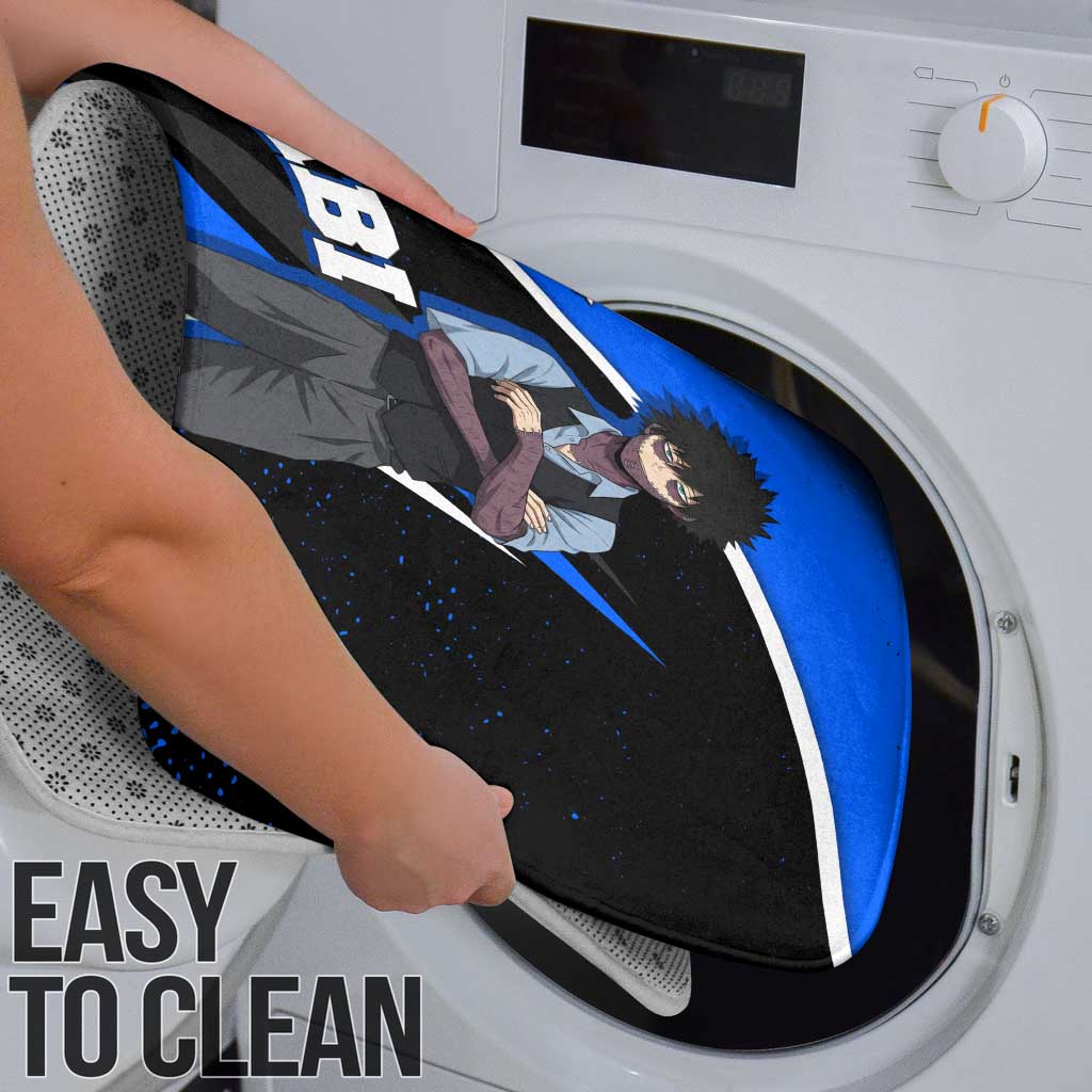 Dabi My Hero Academia Bathroom Set Anime Grunge Splatter Graphic Style