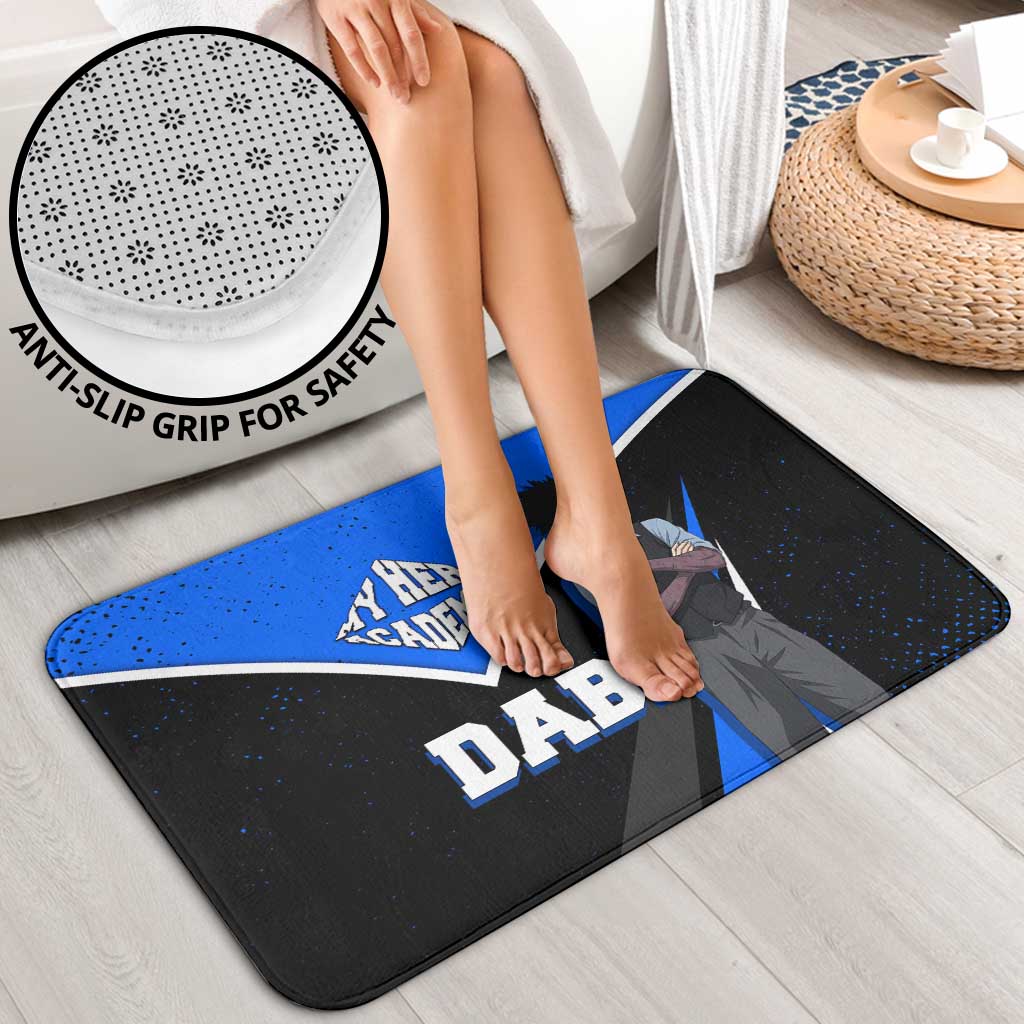 Dabi My Hero Academia Bathroom Set Anime Grunge Splatter Graphic Style