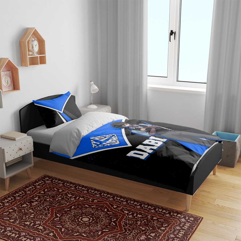 Dabi My Hero Academia Bedding Set Anime Grunge Splatter Graphic Style
