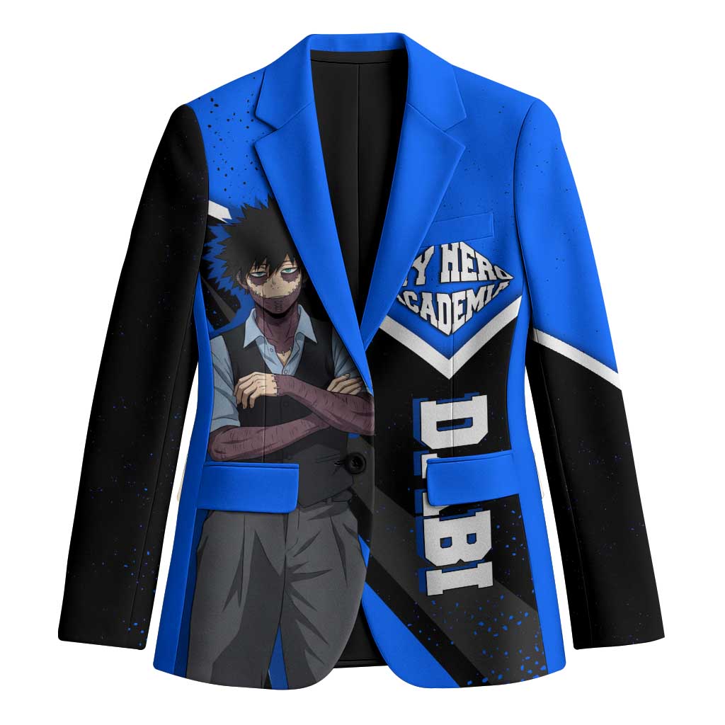 Dabi My Hero Academia Blazer Anime Grunge Splatter Graphic Style